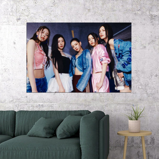 ITZY Yeji Lia Ryujin Chaeryeong Yuna GOLD Concept Photo Viral K-pop Music Poster Streetwear Aesthetic Female Korean Idol Fashion Print Trendy Girl Group Wall Art - xonomax