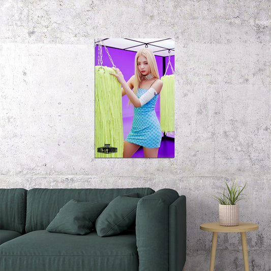 ITZY Lia KILL MY DOUBT Concept Photo K-pop Music Poster Gym Aesthetic Female Korean Idol Fashion Print Trendy Girl Group Wall Art - xonomax