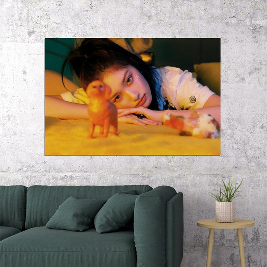 IVE LEESEO Either Way Concept Photo K-pop Music Poster Soft Grunge Aesthetic Female Korean Idol Fashion Print Trendy Girl Group Wall Art - xonomax