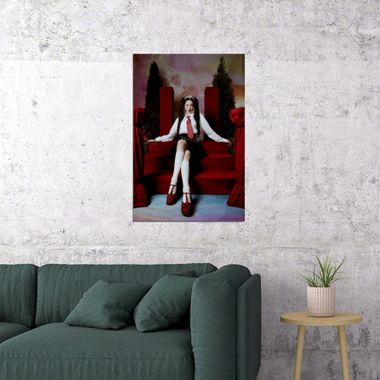 IVE Wonyoung LOVE DIVE Album Concept Photo Music Poster K-Pop Aesthetic K-pop Female Girl Group Korean Fashion Idol Wall Art Print - xonomax