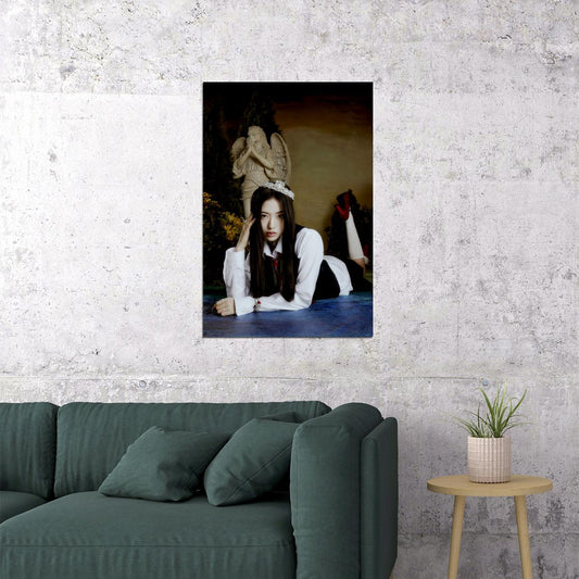 IVE Yujin LOVE DIVE Album Concept Photo Music Poster K-Pop Aesthetic K-pop Female Girl Group Korean Fashion Idol Wall Art Print - xonomax