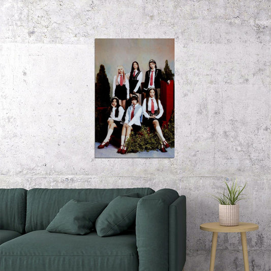 IVE Gaeul Yujin Rei Wonyoung Liz Leeseo LOVE DIVE Album Concept Photo K-pop Poster Aesthetic Female Korean Idol Fashion Print Trendy Girl Group Wall Art - xonomax