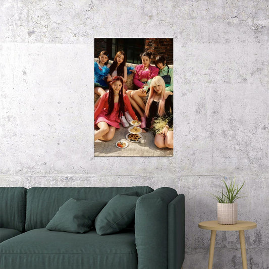 IVE Gaeul Yujin Rei Wonyoung Liz Leeseo LOVE DIVE Album Concept Photo K-pop Poster Aesthetic Female Korean Idol Fashion Print Trendy Girl Group Wall Art - xonomax