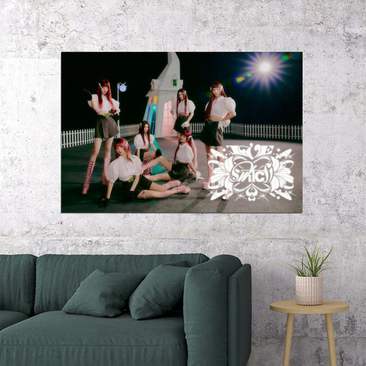IVE Gaeul Yujin Rei Wonyoung Liz Leeseo SWITCH Album Concept Photo K-pop Poster Aesthetic Female Korean Idol Fashion Print Trendy Girl Group Wall Art - xonomax