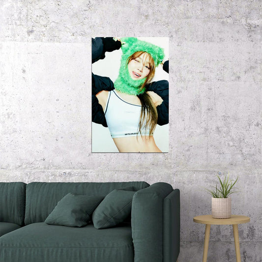 LE SSERAFIM Chaewon EASY Concept Photo Compact Music Poster K-Pop Aesthetic K-pop Female Girl Group Korean Fashion Idol Wall Art Print - xonomax