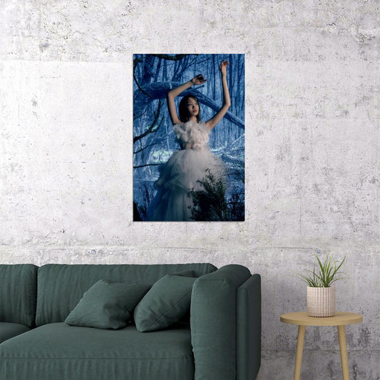 LE SSERAFIM Chaewon EASY Concept Photo K-pop Music Poster Coquette Aesthetic Female Korean Idol Balletcore Fashion Print Trendy Girl Group Wall Art - xonomax