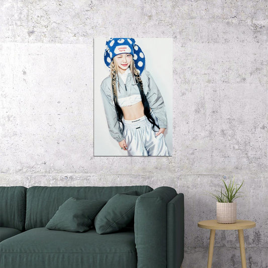 LE SSERAFIM Eunchae EASY Concept Photo Compact Music Poster K-Pop Aesthetic K-pop Female Girl Group Korean Fashion Idol Wall Art Print - xonomax