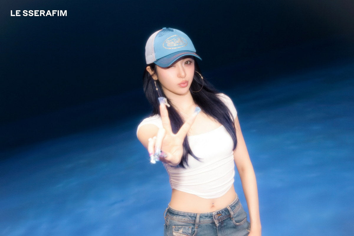 Poster - LE SSERAFIM Huh Yunjin CRAZY Album Concept Photo Music
