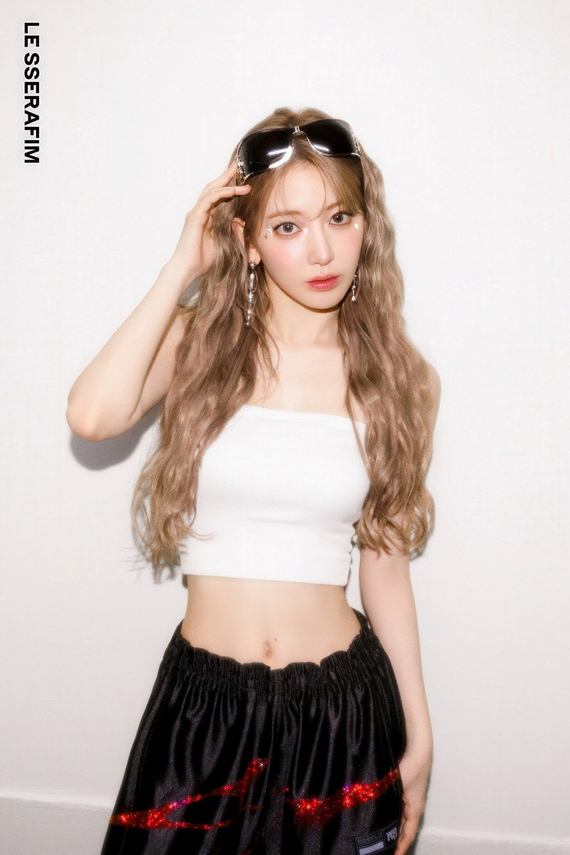 Poster - LE SSERAFIM Sakura CRAZY Album Concept Photo Music Poster