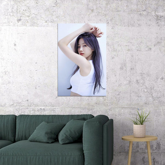 LE SSERAFIM Kazuha Debut Photo Poster K-Pop Aesthetic K-pop Female Girl Group Korean Fashion Idol Wall Art Print - xonomax