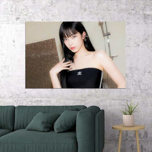 LE SSERAFIM Kazuha CRAZY Album Concept Photo Music Poster K-Pop Aesthetic K-pop Female Girl Group Korean Fashion Idol Wall Art Print - xonomax