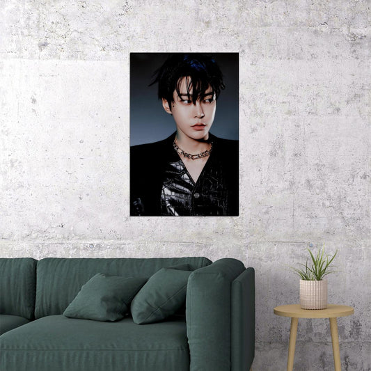 NCT 127 Doyoung Kpop Boy Band Poster Fact Check MV Teaser Photo Kpop Photocard Collectible Viral Cyberpunk Fashion Photocard Style Wall Art - xonomax