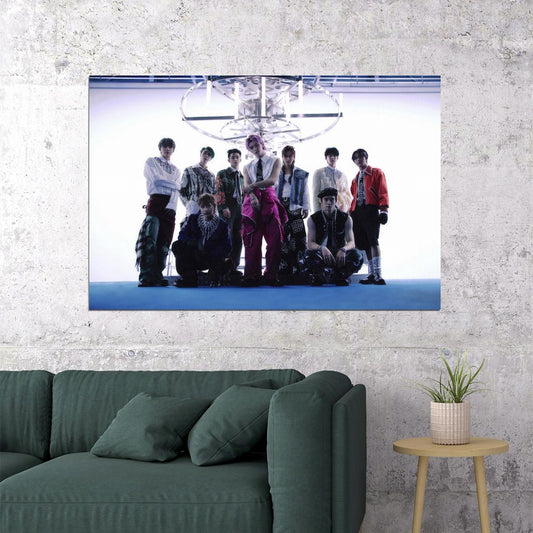 NCT 127 Fact Check Album Group Photo Kpop Boy Band Poster Fact Check MV Teaser Photo Kpop Photocard Collectible Viral Cyberpunk Fashion Wall Art - xonomax