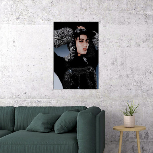 NCT 127 Mark Lee Kpop Boy Band Poster Fact Check MV Teaser Photo Kpop Photocard Collectible Viral Cyberpunk Fashion Photocard Style Wall Art - xonomax