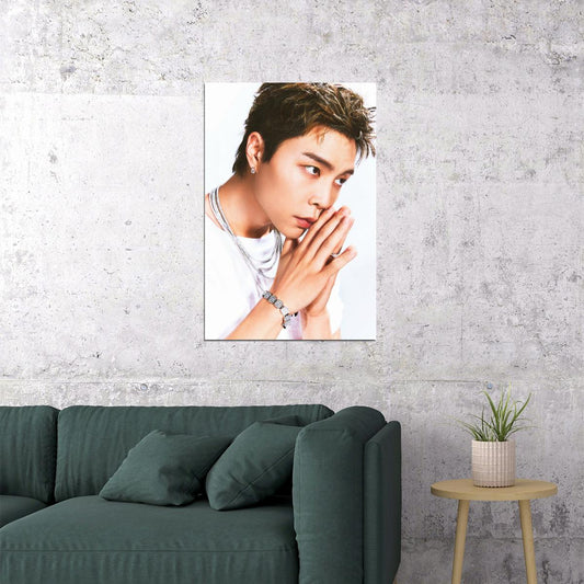 NCT 127 Johnny Kpop Boy Band Poster Walk Walking Club 127 Photo Y2K Aesthetic Streetwear Kpop Idol Fashion Print Trendy Kpop Photocard Wall Art - xonomax