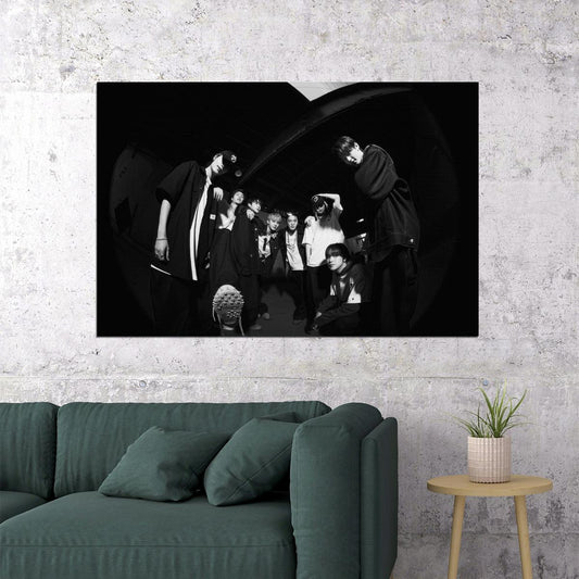 NCT 127 Kpop Boy Band Poster Walk Walking Club Photo Kpop Idol Fashion Print Trendy Kpop Photocard Style Wall Art - xonomax