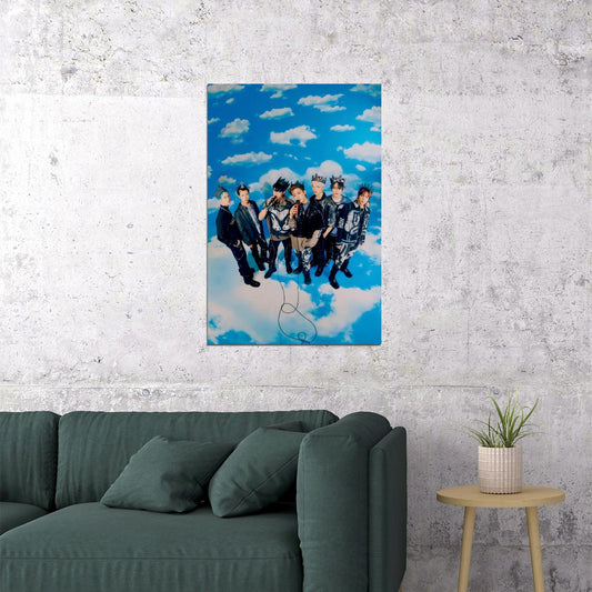 NCT Dream Kpop Poster Collectible Group Photo Colorful Summer Concept Art Trendy Photocard Style Wall Decor for Kpop Fans - xonomax