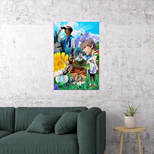 NCT Dream Kpop Poster Iconic Boy Band Group Photo Y2K Aesthetic Dreamscape Vibes Wall Art Collectible Kpop Photocard Style - xonomax