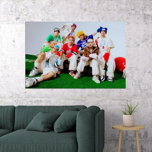 NCT Dream Kpop Poster Iconic Retro Streetwear Aesthetic Group Teaser Photo Photocard Style Collectible Wall Art for Kpop Fans - xonomax