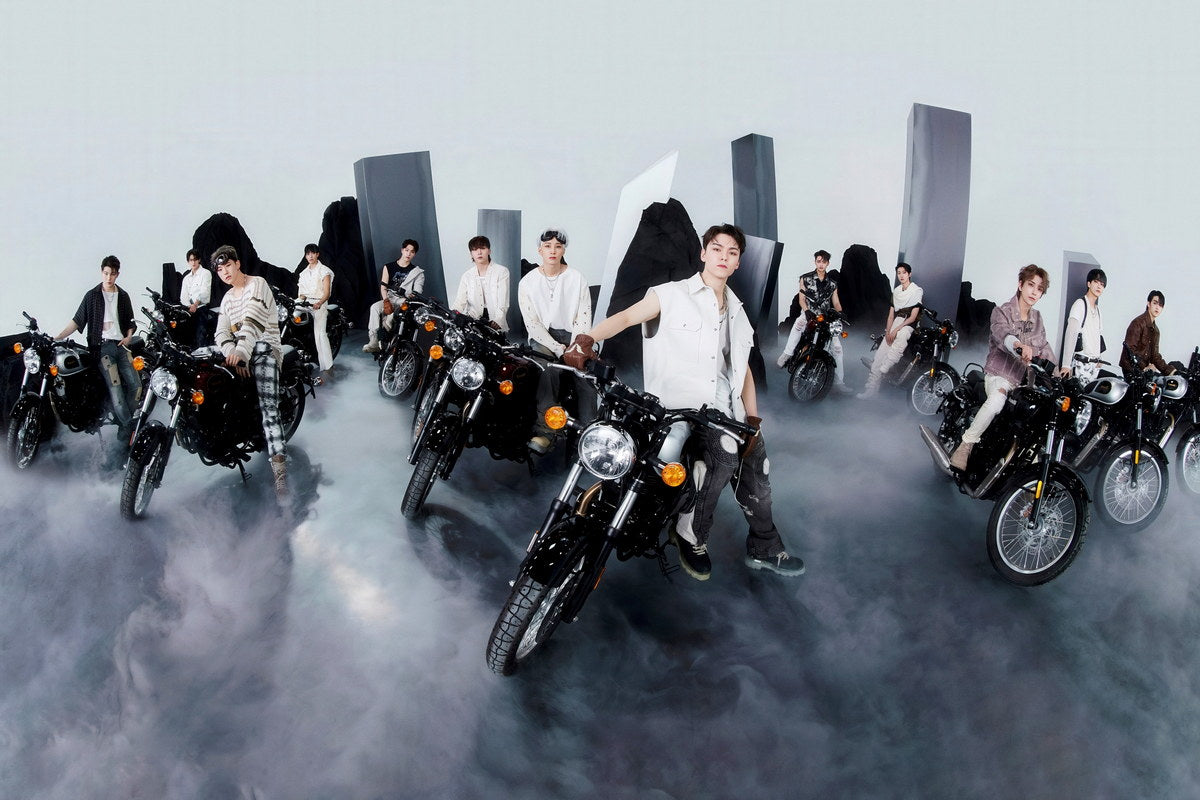 Seventeen FACE THE SUN Photo Music Poster KPop Aesthetic Kpop Male Boys Group Boy Band Trendy Photocard Style Wall Decor for Kpop Fans - xonomax