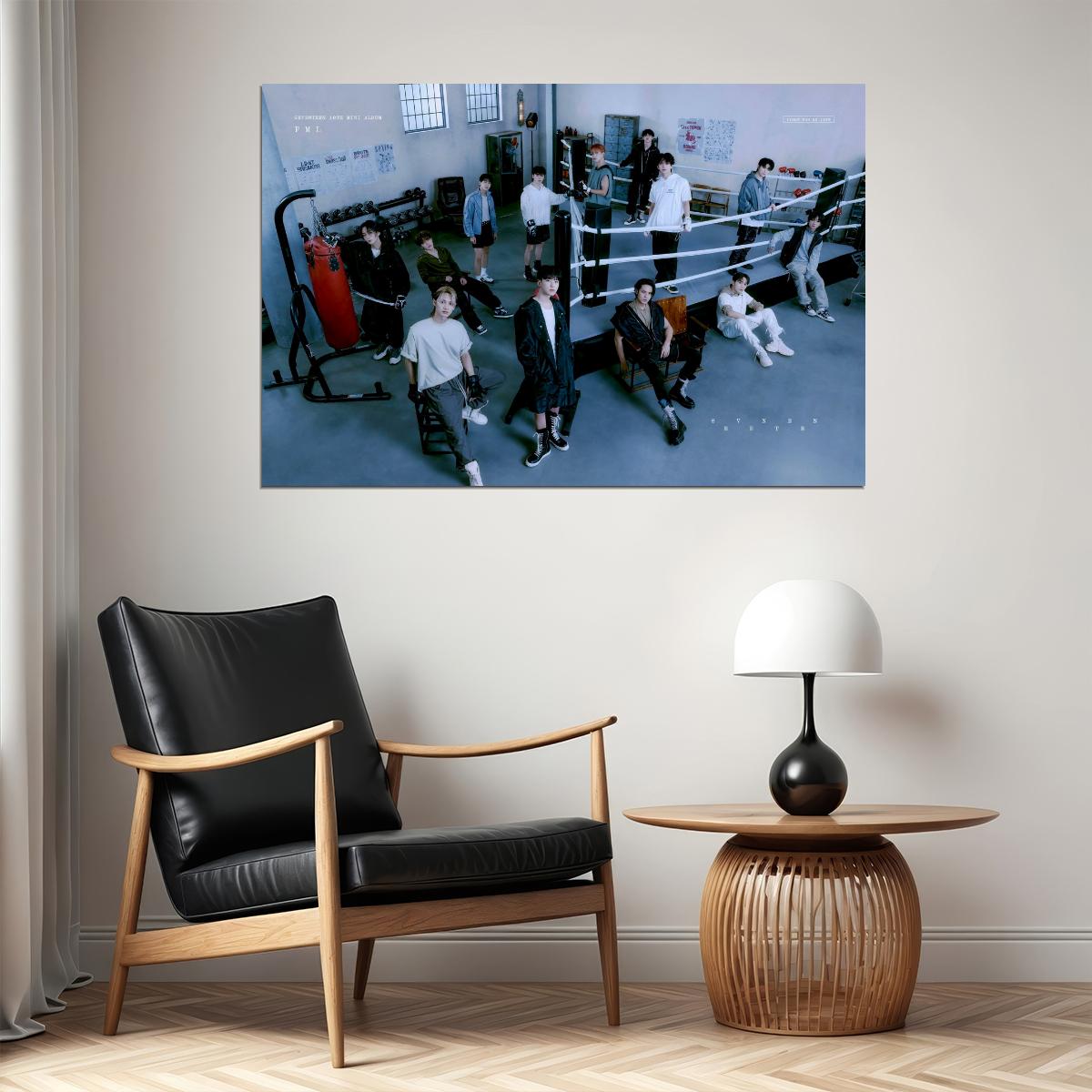 Seventeen FML Photo Music Poster KPop Aesthetic Kpop Male Boys Group Boy Band Trendy Photocard Style Wall Decor for Kpop Fans - xonomax
