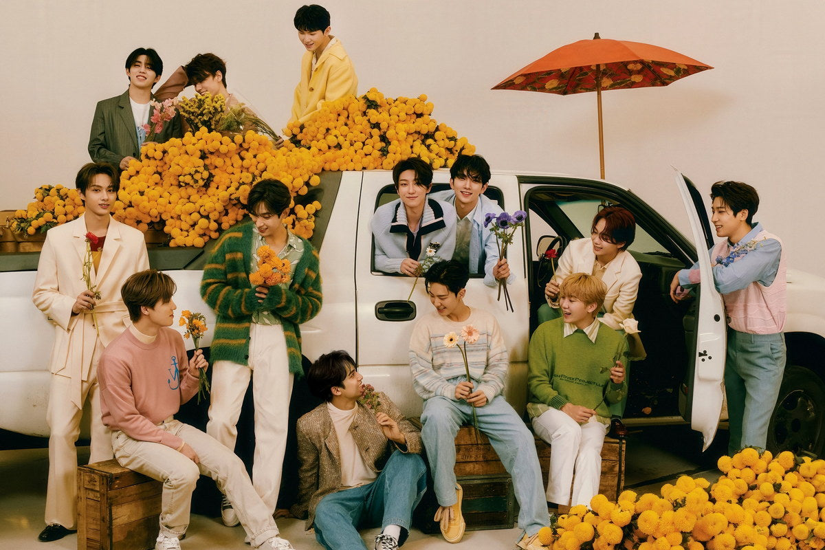 Seventeen Your Choice Photo Music Poster KPop Aesthetic Kpop Male Boys Group Boy Band Trendy Photocard Style Wall Decor for Kpop Fans - xonomax