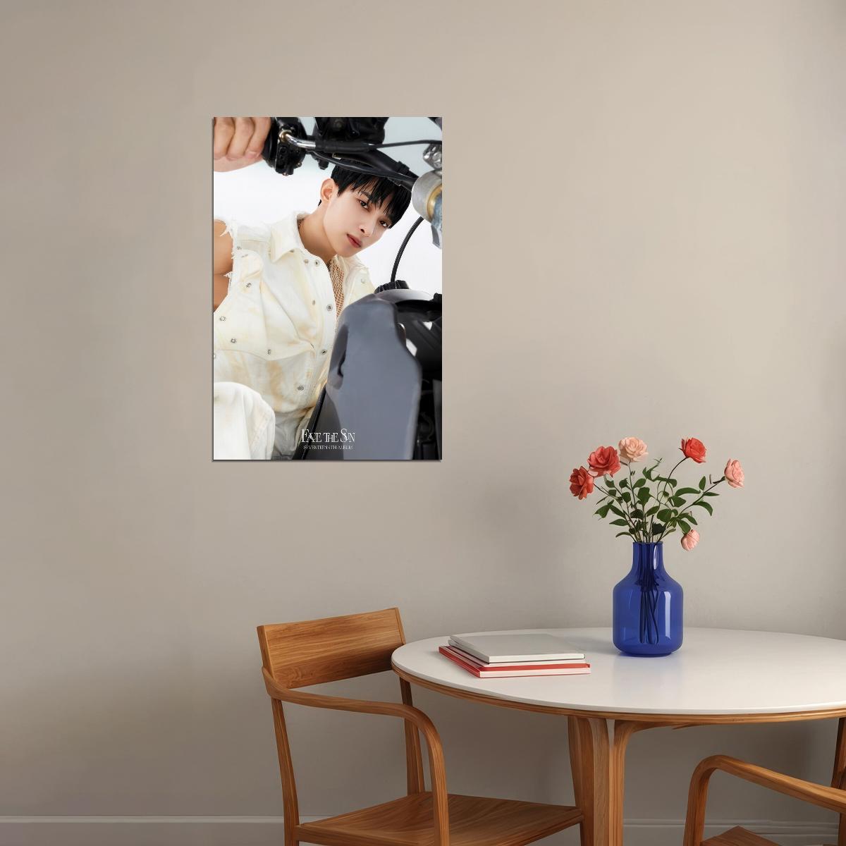 DK SEVENTEEN FACE THE SUN Album Concept Photo Music Poster KPop Aesthetic Kpop Male Boys Group Boy Band - xonomax