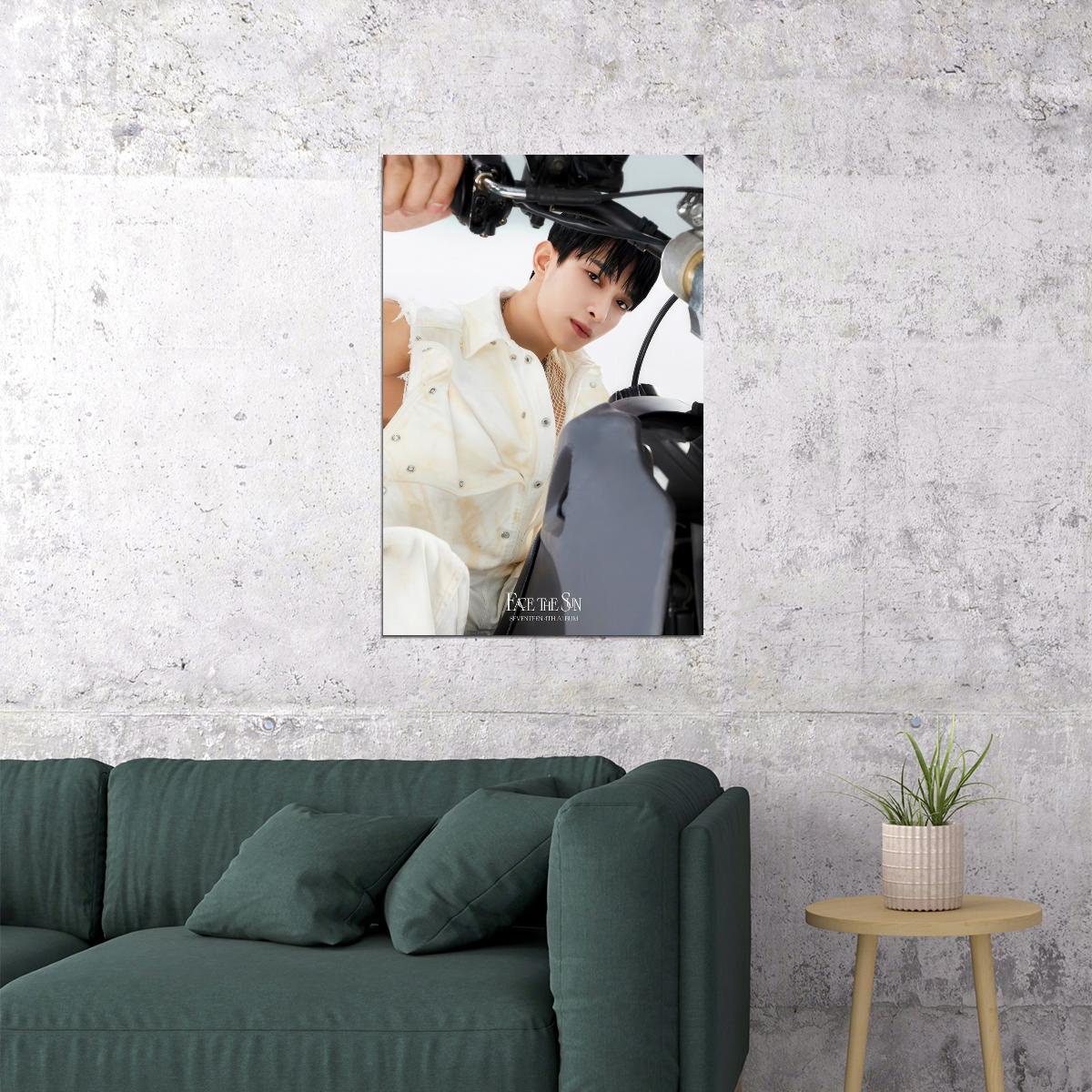 DK SEVENTEEN FACE THE SUN Album Concept Photo Music Poster KPop Aesthetic Kpop Male Boys Group Boy Band - xonomax