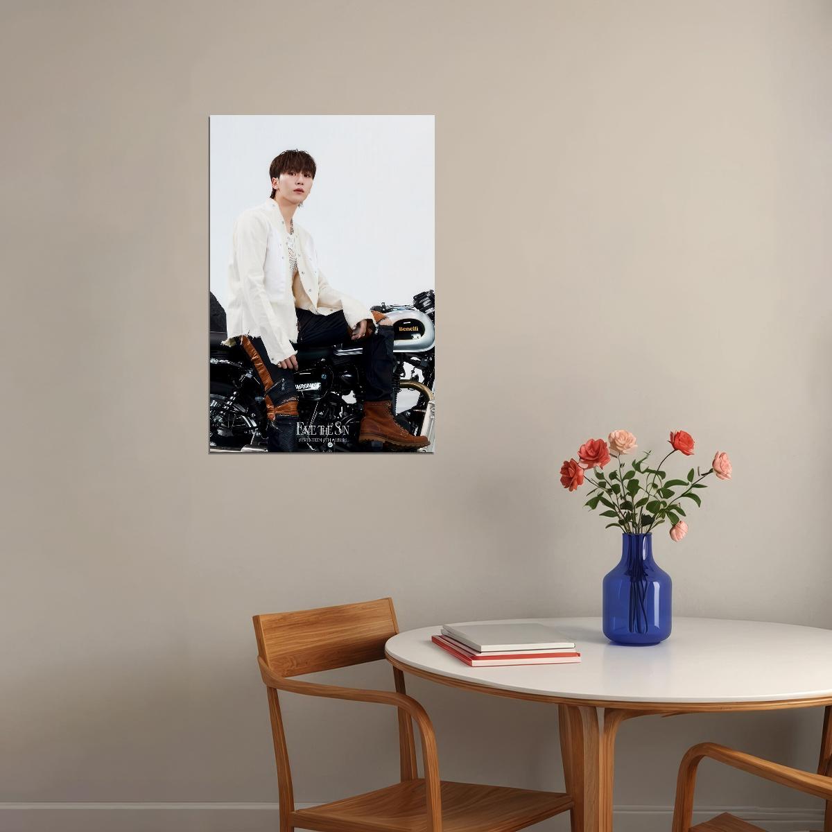 SEUNGKWAN SEVENTEEN FACE THE SUN Album Concept Photo Music Poster KPop Aesthetic Kpop Male Boys Group Boy Band - xonomax