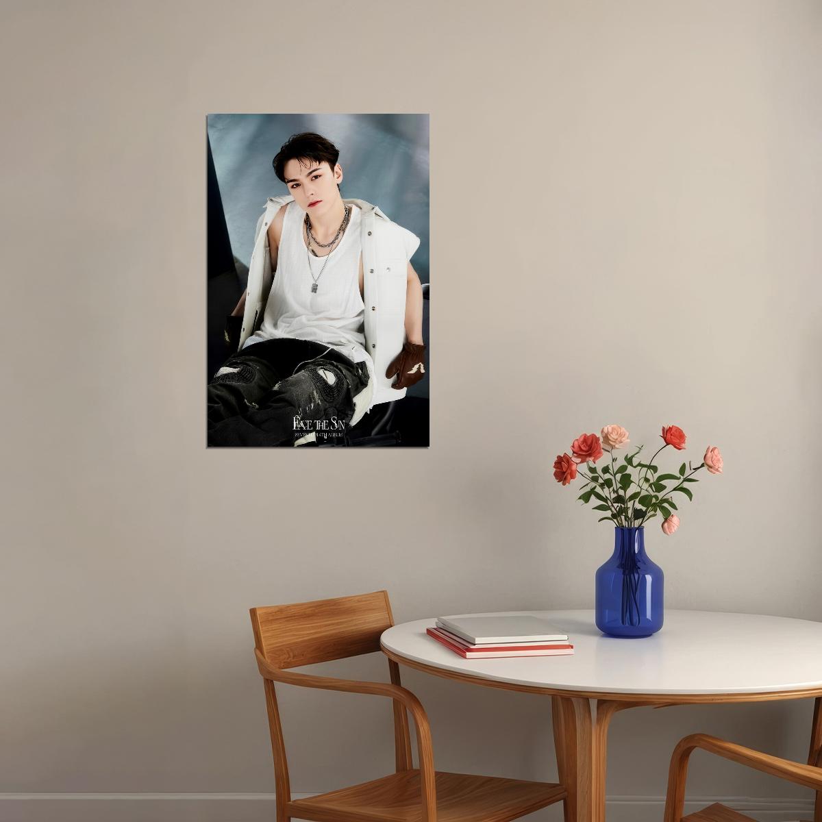VERNON SEVENTEEN FACE THE SUN Album Concept Photo Music Poster KPop Aesthetic Kpop Male Boys Group Boy Band - xonomax