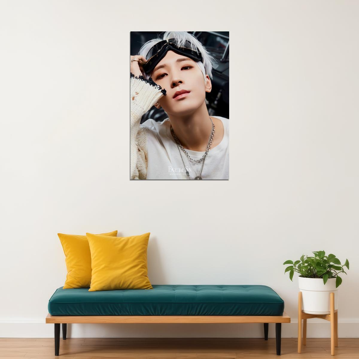 WONWOO SEVENTEEN FACE THE SUN Album Concept Photo Music Poster KPop Aesthetic Kpop Male Boys Group Boy Band - xonomax