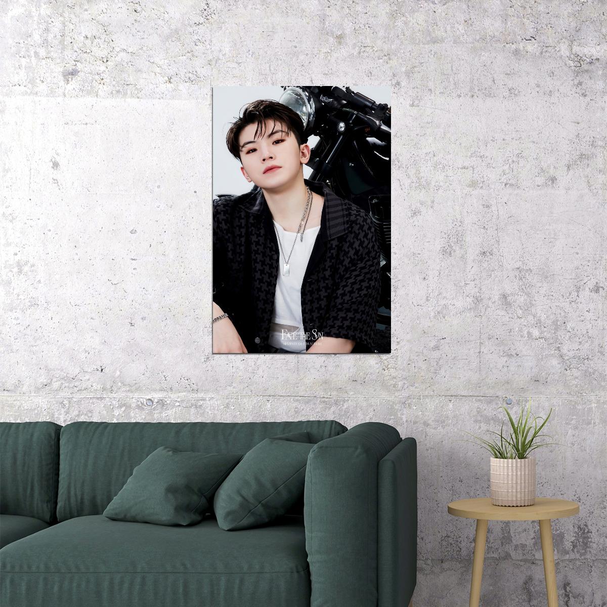 WOOZI SEVENTEEN FACE THE SUN Album Concept Photo Music Poster KPop Aesthetic Kpop Male Boys Group Boy Band - xonomax