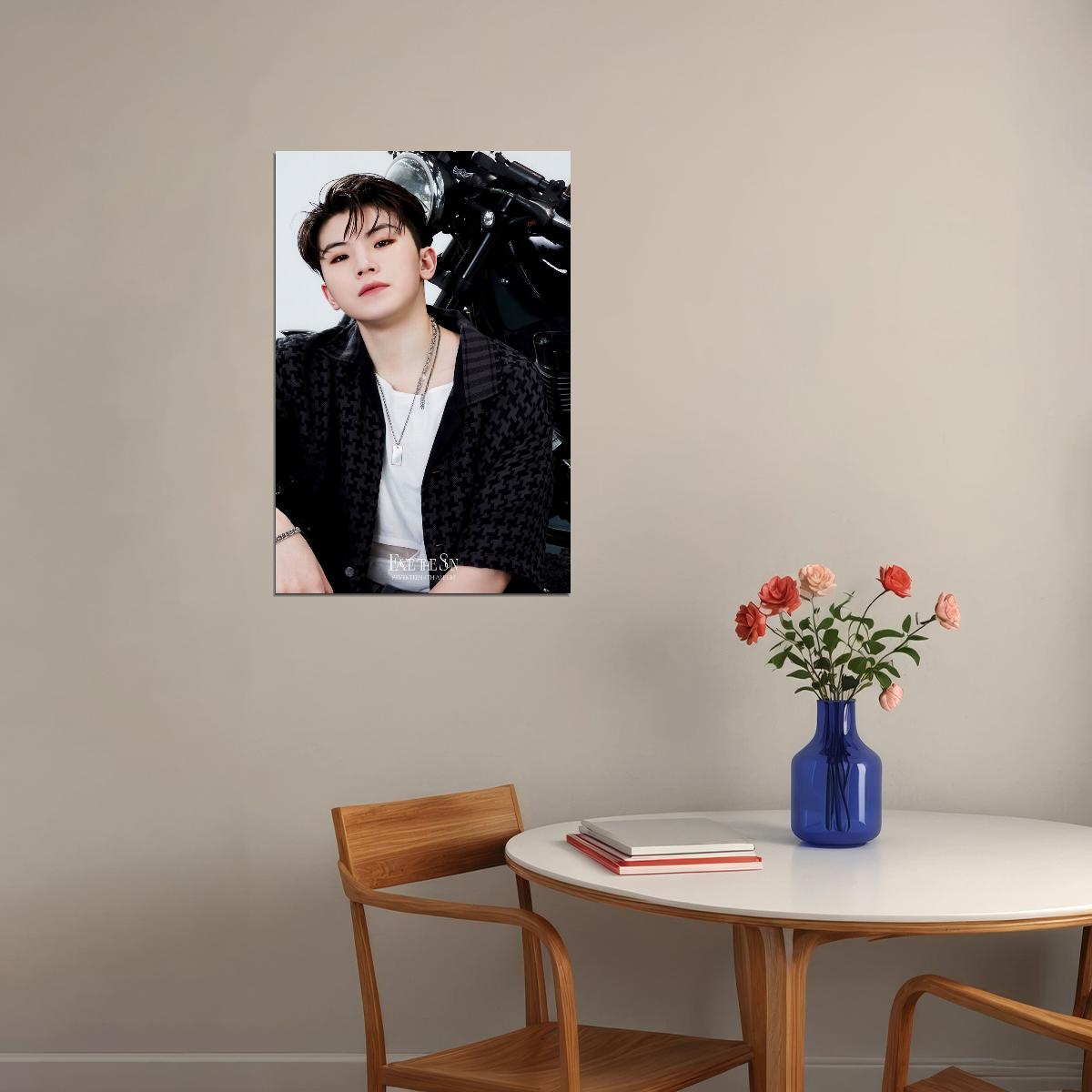 WOOZI SEVENTEEN FACE THE SUN Album Concept Photo Music Poster KPop Aesthetic Kpop Male Boys Group Boy Band - xonomax
