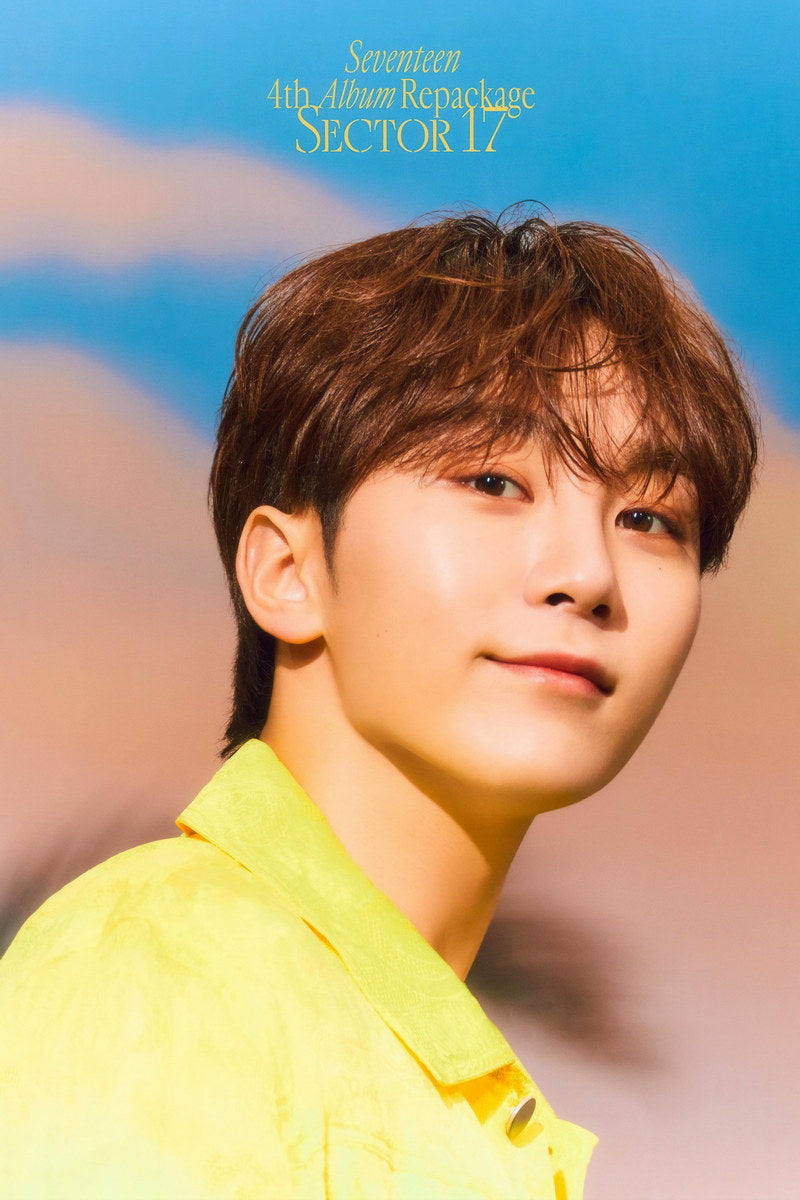 SEUNGKWAN Seventeen SECTOR 17 Concept Photo Music Poster KPop Aesthetic Kpop Male Boys Group Boy Band Trendy Photocard Style for Kpop Fans - xonomax