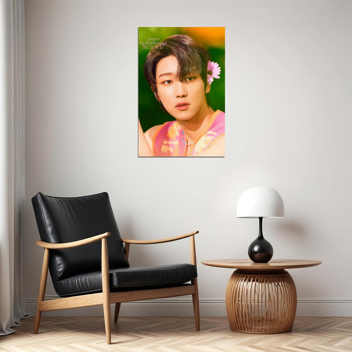 THE8 Seventeen SECTOR 17 Concept Photo Music Poster KPop Aesthetic Kpop Male Boys Group Boy Band Trendy Photocard Style for Kpop Fans - xonomax