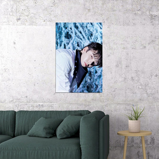 VERNON Seventeen SECTOR 17 Concept Photo Music Poster KPop Aesthetic Kpop Male Boys Group Boy Band Trendy Photocard Style for Kpop Fans - xonomax