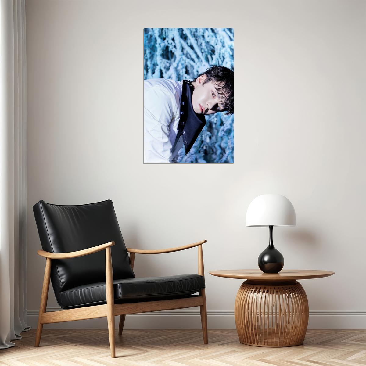 VERNON Seventeen SECTOR 17 Concept Photo Music Poster KPop Aesthetic Kpop Male Boys Group Boy Band Trendy Photocard Style for Kpop Fans - xonomax