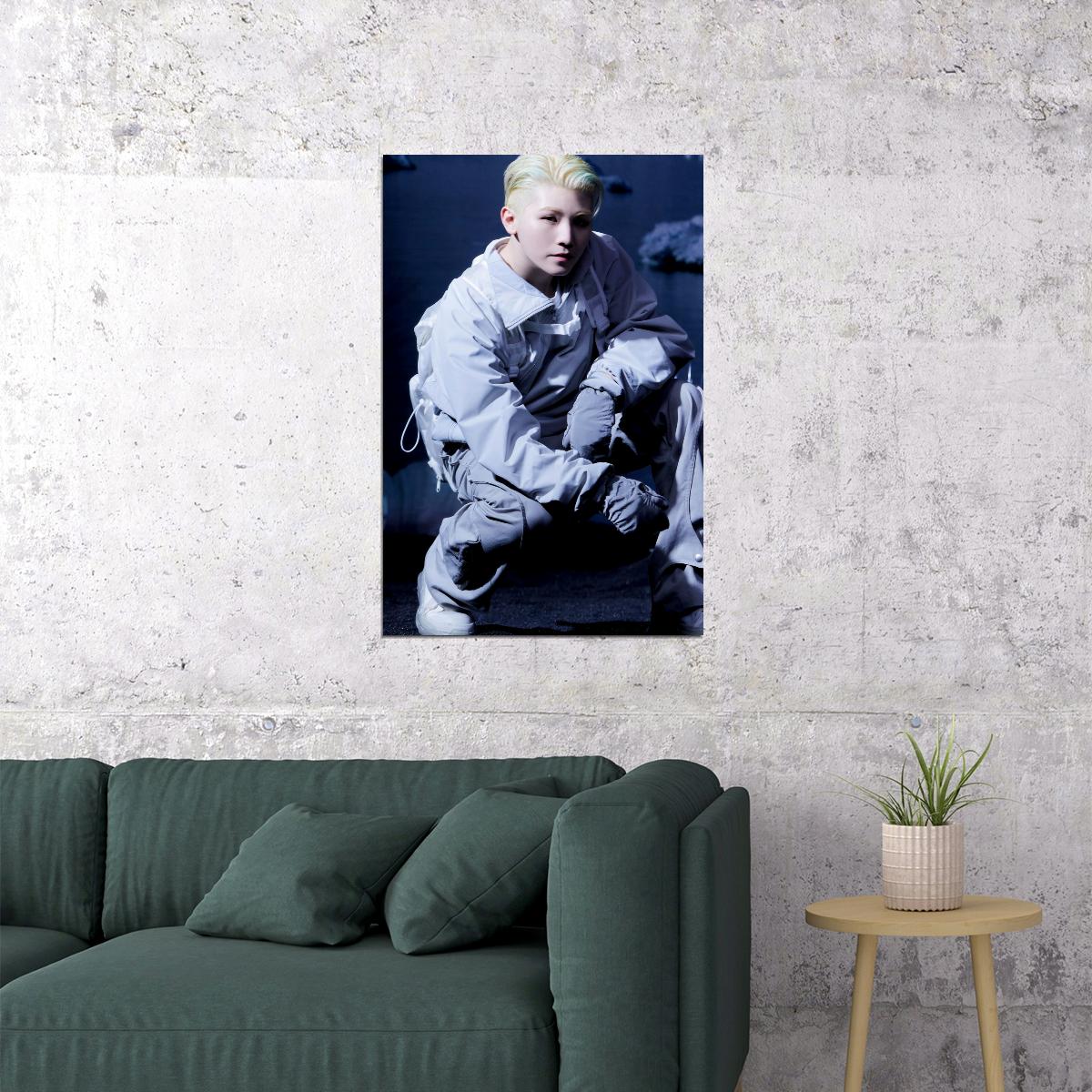 WOOZI Seventeen SECTOR 17 Concept Photo Music Poster KPop Aesthetic Kpop Male Boys Group Boy Band Trendy Photocard Style for Kpop Fans - xonomax