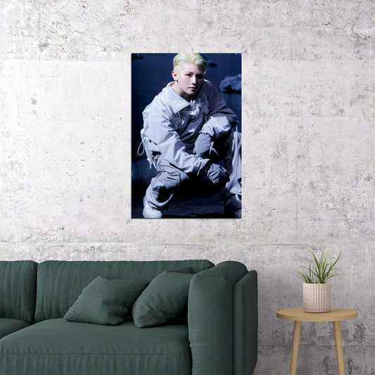 WOOZI Seventeen SECTOR 17 Concept Photo Music Poster KPop Aesthetic Kpop Male Boys Group Boy Band Trendy Photocard Style for Kpop Fans - xonomax