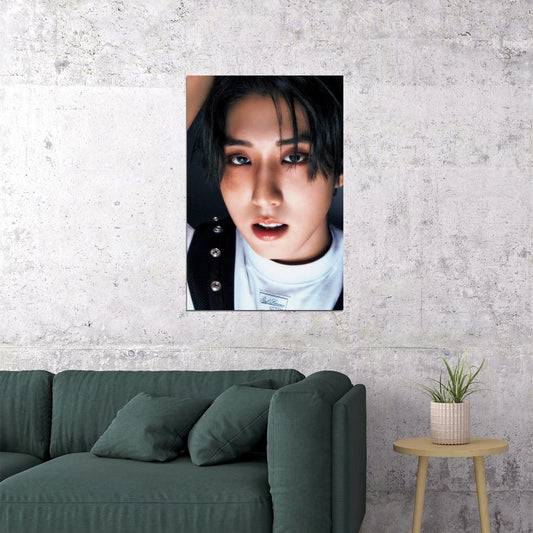 Han Stray Kids SKZ ROCKSTAR Concept Photo Poster Korean Idol Grunge Fashion Kpop Photocard Style Print Trendy Boy Band Wall Art Retro Rockstar Aesthetic - xonomax