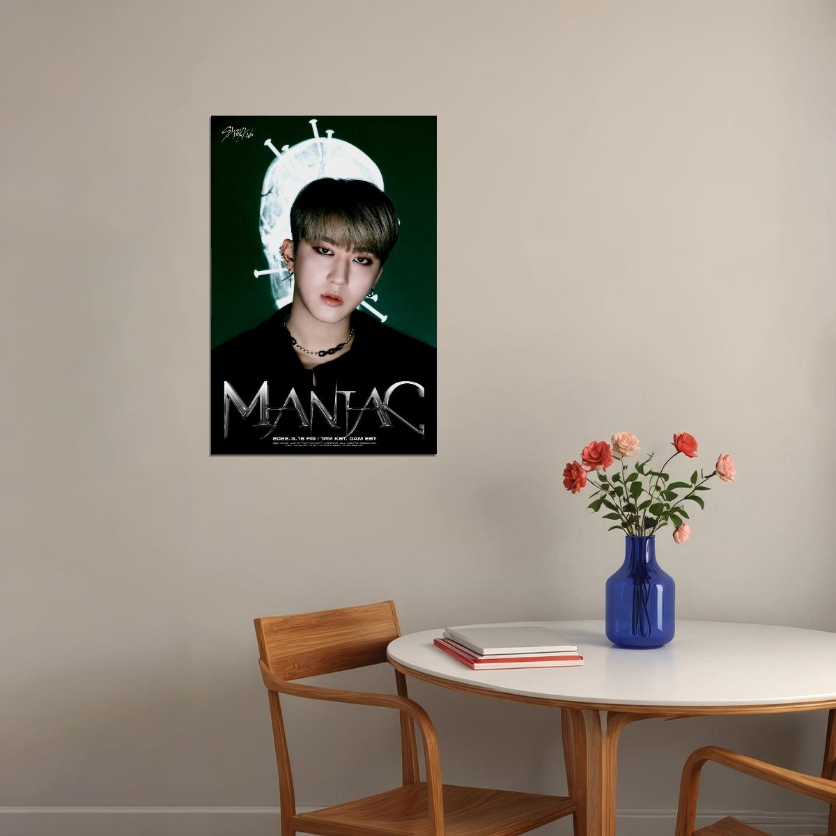 Stray Kids SKZ Changbin ODDINARY Album Teaser Photo Maniac Concept Kpop Idol Poster Urban Street Style Collectible Trendy Music Wall Art Decor - xonomax