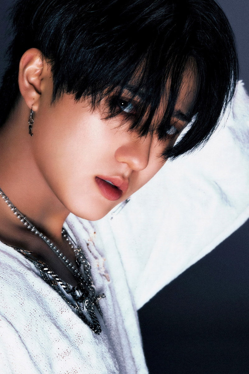 Stray Kids SKZ Changbin ROCKSTAR Concept Photo Music Poster Korean Idol Grunge Fashion Kpop Photocard Style Print Trendy Boy Band Wall Art Retro Rockstar Aesthetic - xonomax