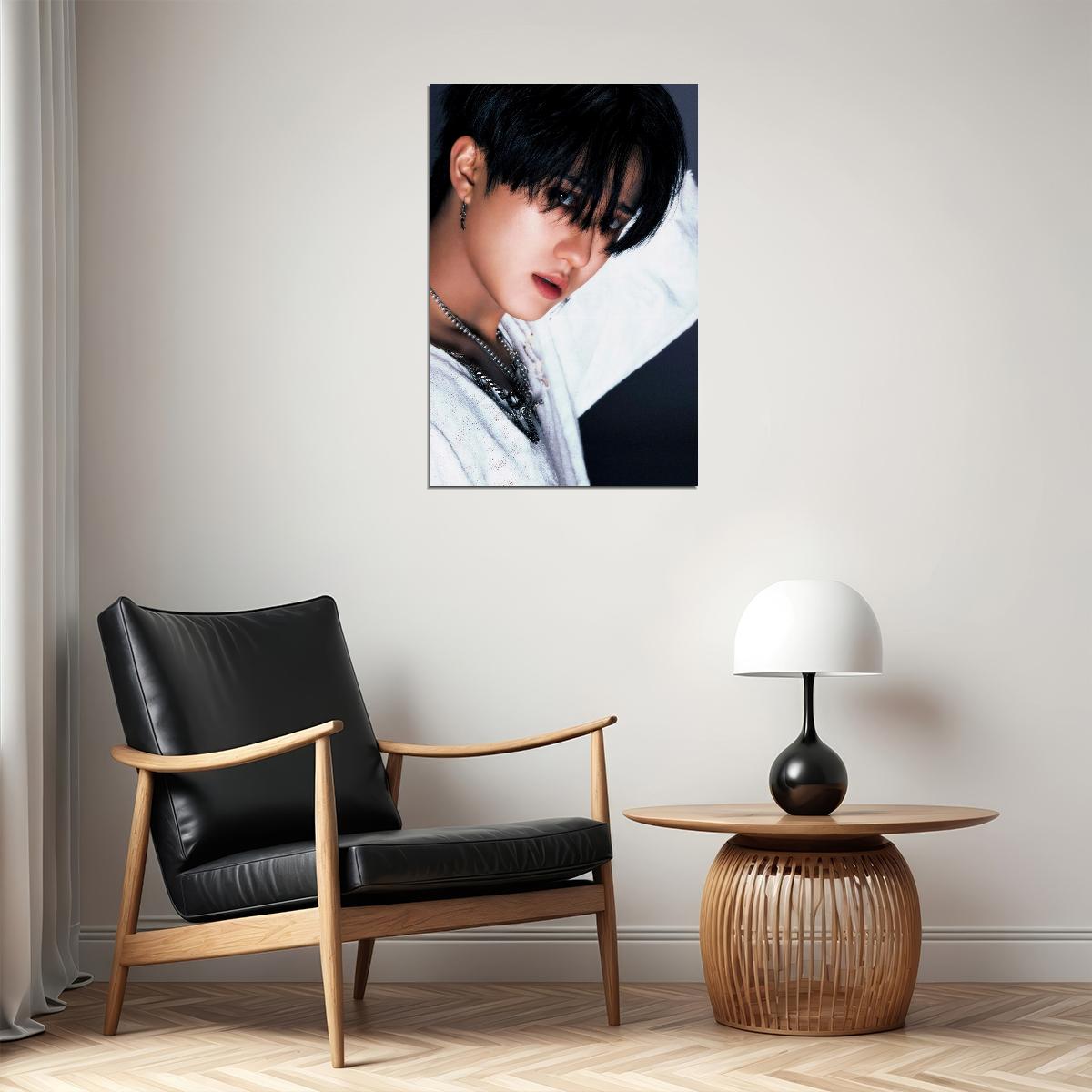 Stray Kids SKZ Changbin ROCKSTAR Concept Photo Music Poster Korean Idol Grunge Fashion Kpop Photocard Style Print Trendy Boy Band Wall Art Retro Rockstar Aesthetic - xonomax