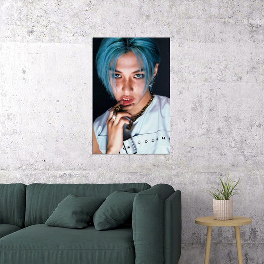 Stray Kids SKZ Felix ROCKSTAR Concept Photo Music Poster Korean Idol Grunge Fashion Kpop Photocard Style Print Trendy Boy Band Wall Art Retro Rockstar Aesthetic - xonomax