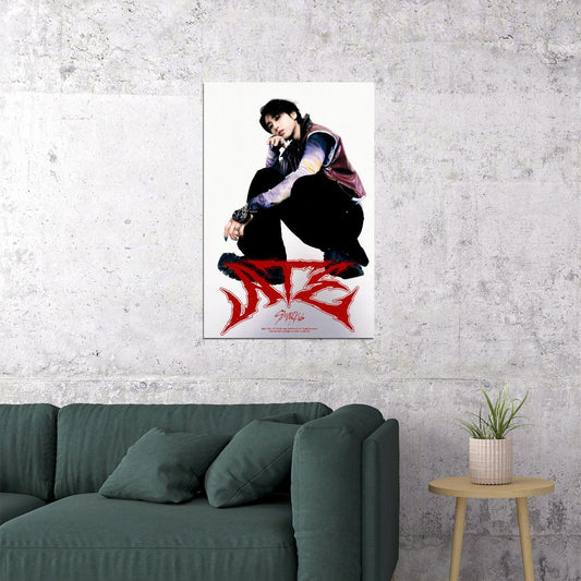 Stray Kids SKZ Han ATE Album Concept Photo Kpop Music Poster Viral Fashion Photocard Style Collectible Rockstar Aesthetic Wall Art Kpop Boy Band Decor - xonomax