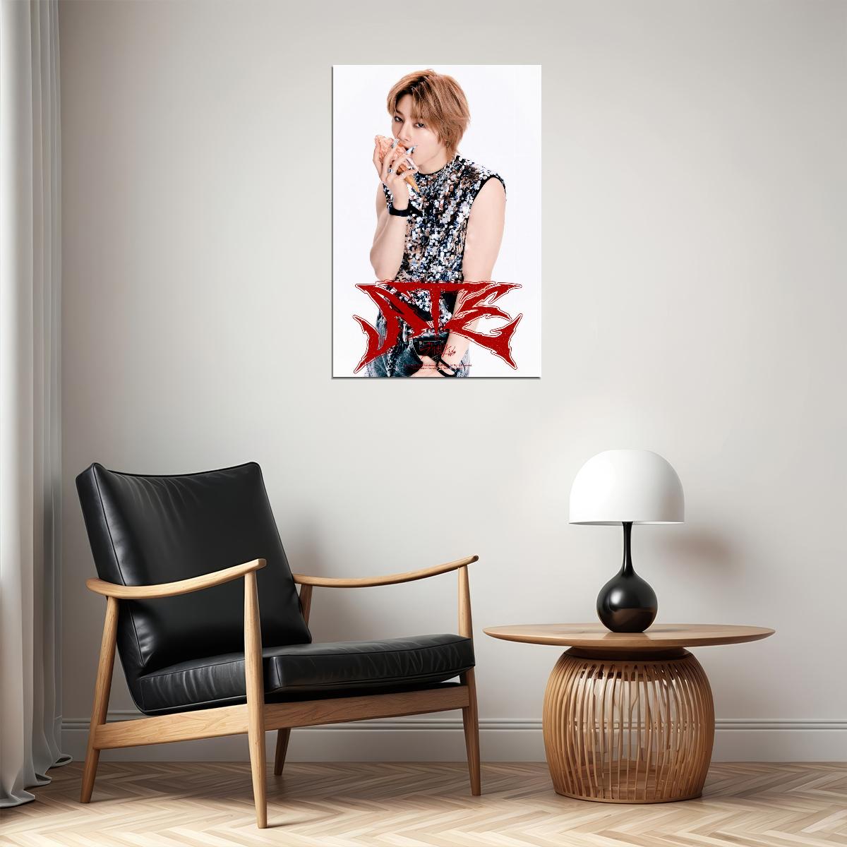 Stray Kids SKZ I.N ATE Album Concept Photo Music Poster Kpop Boy Band Collectible Photocard Style Viral Cyberpunk Aesthetic Wall Art Idol Decor - xonomax
