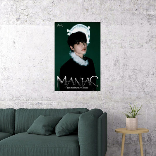 Stray Kids SKZ I.N ODDINARY Album Teaser Photo Maniac Concept Kpop Idol Poster Futuristic Street Fashion Collectible Wall Art Viral Music Decor - xonomax