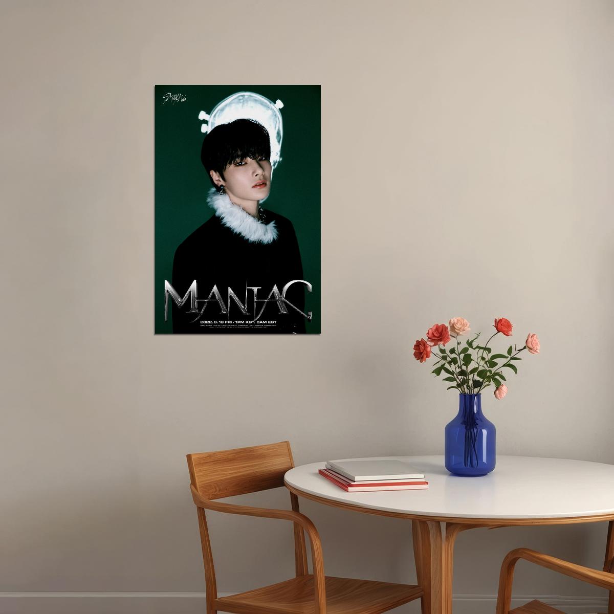 Stray Kids SKZ I.N ODDINARY Album Teaser Photo Maniac Concept Kpop Idol Poster Futuristic Street Fashion Collectible Wall Art Viral Music Decor - xonomax