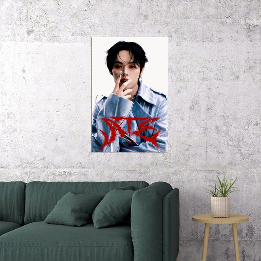 Stray Kids SKZ Lee Know ATE Album Concept Photo Music Poster Korean Idol Cyberpunk Fashion Kpop Photocard Style Viral Collectible Wall Art - xonomax