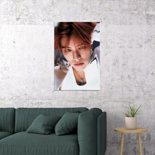 Stray Kids SKZ Seungmin ROCKSTAR Concept Photo Music Poster Korean Idol Grunge Fashion Photocard Style Print Trendy Kpop Boy Band Wall Art Retro Rockstar Aesthetic - xonomax